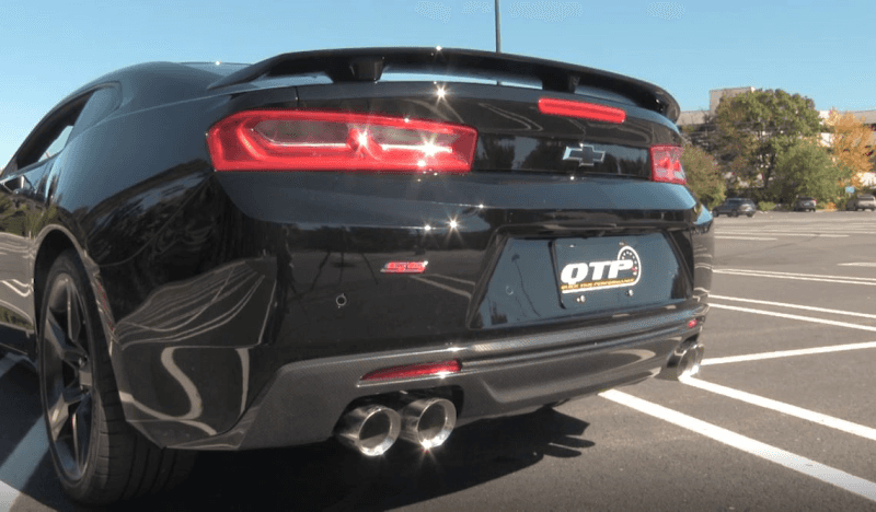 QTP — QTP 16-18 Chevrolet Camaro SS 6.2L 304SS Screamer Axle Back Exhaust w/4in Quad Tips
400117
 - view 2