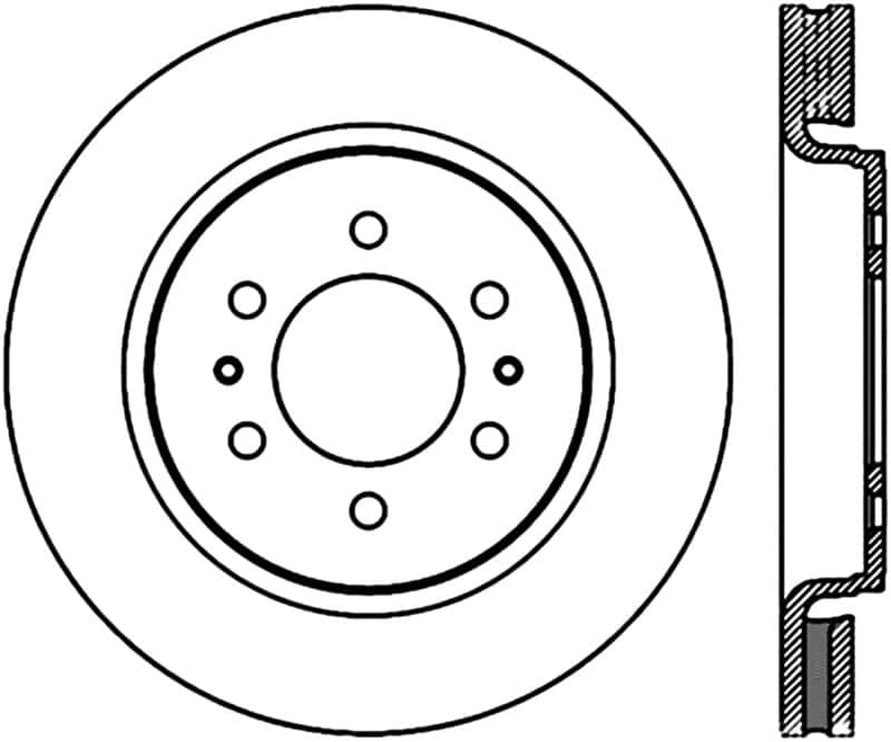 Stoptech — StopTech Slotted Sport Brake Cryo Rotor 07-12 Ford Expedition
Cryosport Slot Rotor
Disc Brake Rotor - view 1