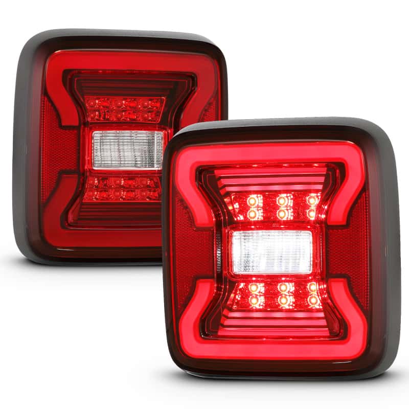 ANZO — ANZO 18-19 Jeep Wrangler JL LED Taillights Black
Tail Light Set
LED Taillights - view 8