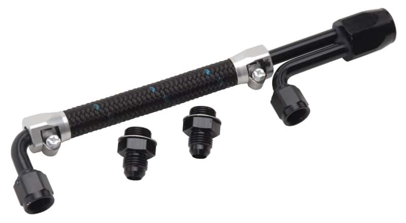 Edelbrock — Edelbrock Dual Quad Fuel Line Kit In Clr/Blk Finish
KIT PARTS - view 1