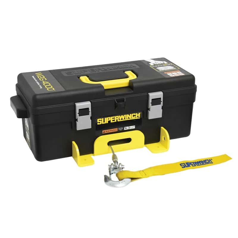 Superwinch — Superwinch 4000 LBS 12V DC 3/16in x 50ft Steel Rope Winch2Go Steel Rope
Winch - view 3