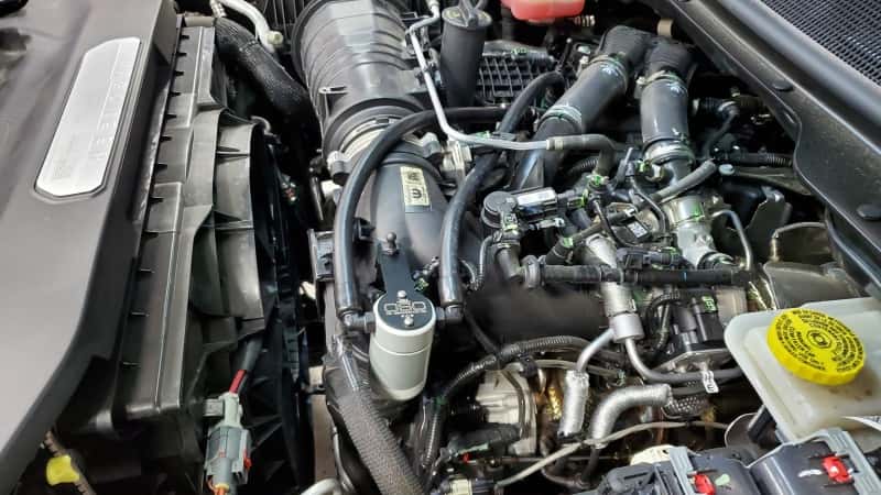 J&L — J&L 2025-2026 Ram 1500 3.0; 22-25 Jeep Wagoneer 3.0 Separator-Silver
Oil Separator - view 4