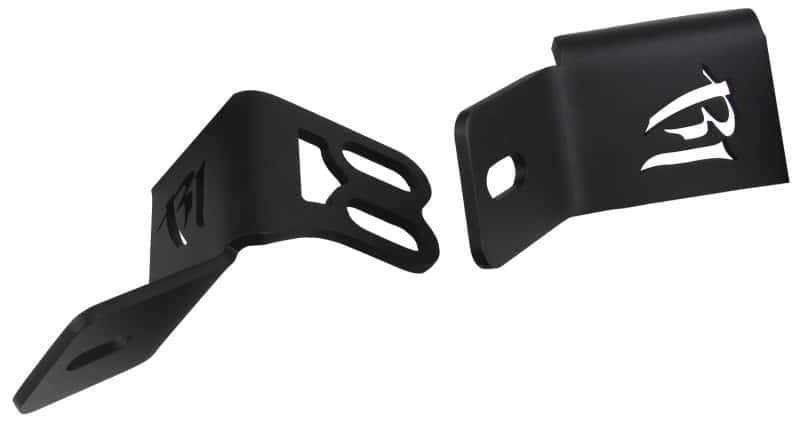 Rigid Industries — Rigid Industries 2014-2015 Polaris RZR XP1000 Single A Pillar D/DXL/SR-M/SR-Q-Series Mount Bracket
A-PILLAR MOUNT - view 1