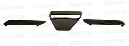 Seibon — Seibon 08-09 Mitsubishi Evo X Carbon Fiber Hood Scoop - Only Fits OEM Hoods (Not Seibon Hoods) - view 4