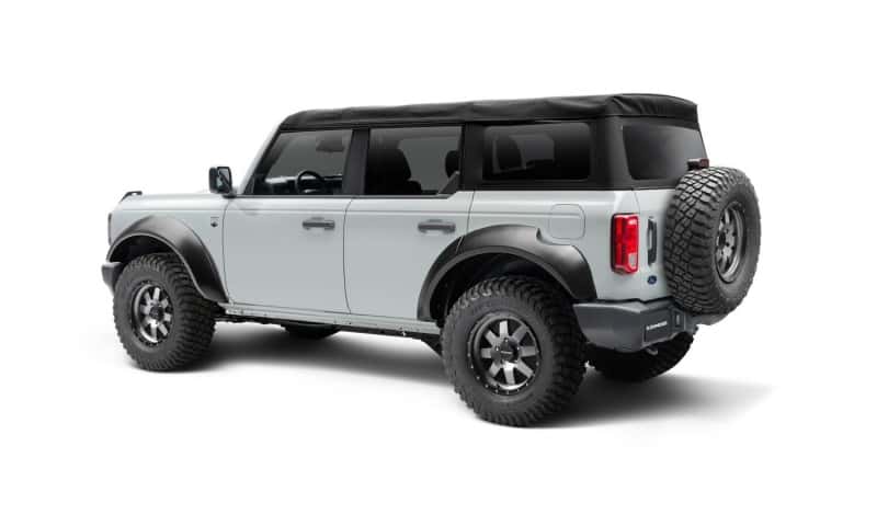 Bushwacker — Bushwacker 2021+ Ford Bronco 4-Door Extend-A-Flares 4pc - Black
FF Extend-A-Fend 4Pc - view 10