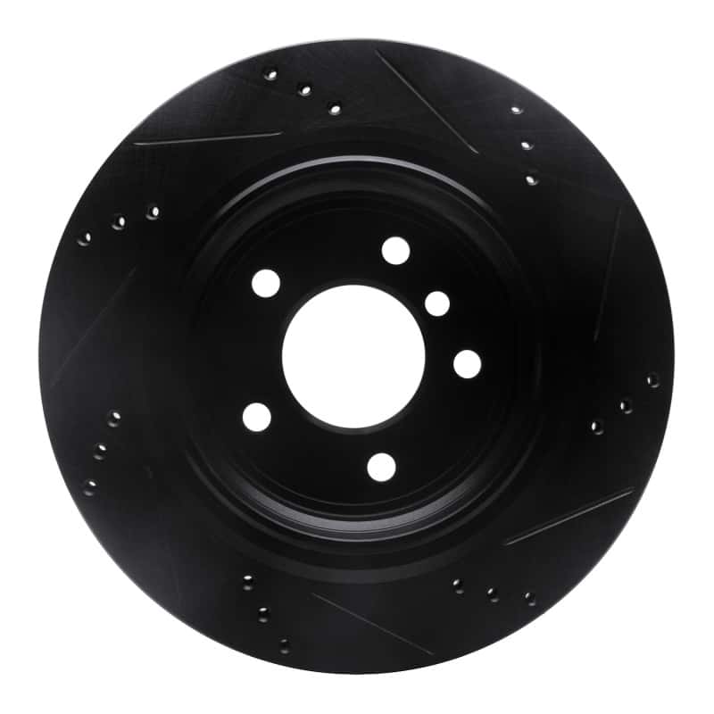 R1 Concepts — R1 95-02 BMW Z3 Right Rear Drilled & Slotted Black Brake Rotor
R1 Brake Rotor Drill - view 5