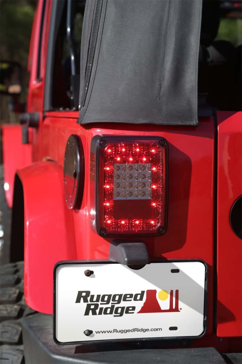 Rugged Ridge — Rugged Ridge Led Tail Light Set Smoke 07-18 Jeep Wrangler
OFFROAD_LIGHTING
Tail Light Set - view 5