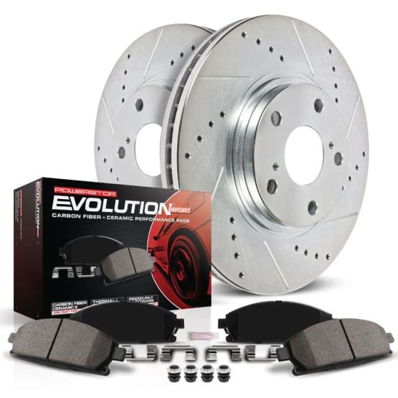 PowerStop — Power Stop 06-13 Audi A3 Front Z23 Evolution Sport Brake Kit - view 2