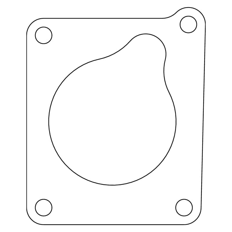 Cometic Gasket — Cometic Ford 3.8L 89-95 - 5.0L 91-95 .020in Fiber Throttle Body Gasket
Throttle Body Gasket - view 1