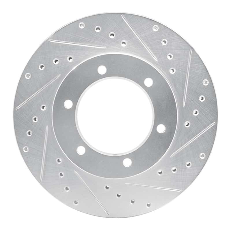 R1 Concepts — R1 91-98 Toyota 4Runner Front Right Drilled & Slotted Silver Brake Rotor
R1 Brake Rotor Drill - view 1