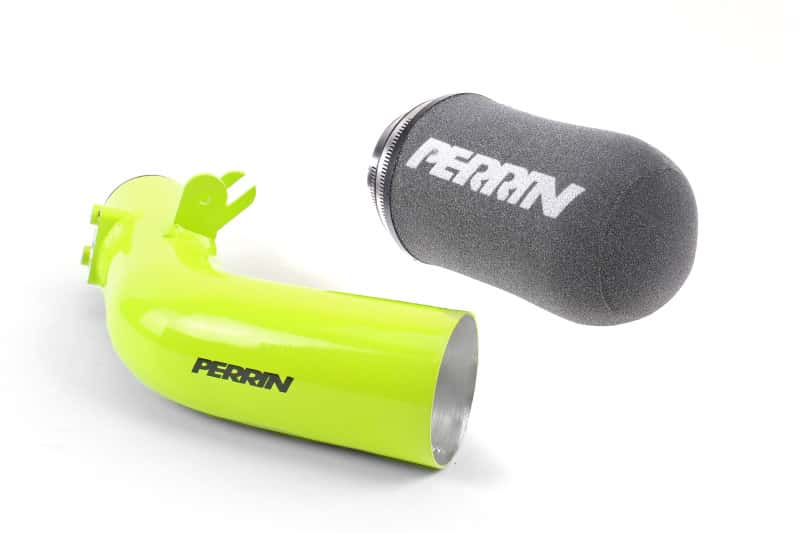 Perrin Performance — PERRIN 08-14 Subaru WRX / 08-15 STI Cold-Air Intake - Neon Yellow - view 2