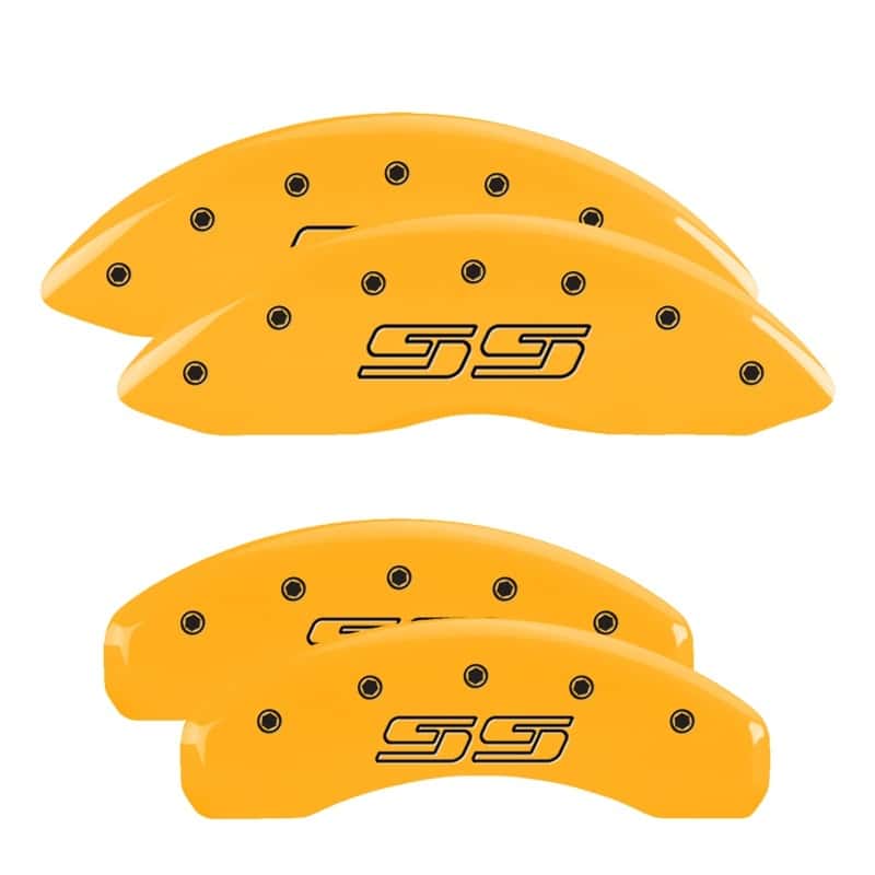 MGP — MGP 4 Caliper Covers Engraved F & R Avalanche SS Yellow Finish Blk Char 2008 Chevy Express 2500
Caliper Covers - view 1