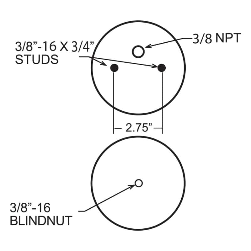 Firestone — Firestone Ride-Rite Replacement Air Helper Spring Rear 224C (W217606872)
Replacement Bellows
Air Helper Spring - view 2