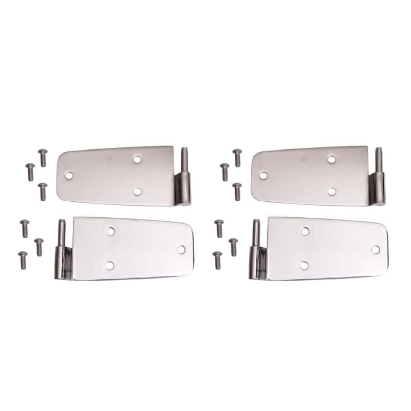 Rugged Ridge — Rugged Ridge 76-93 Jeep CJ / Jeep Wrangler Stainless Door Hinge Kit
OFFROAD_EXTERIOR
Door Hinge - view 2