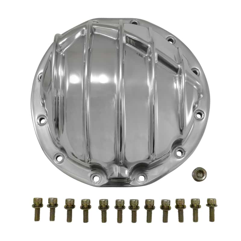 Yukon Gear & Axle — Yukon Gear Polished Aluminum Cover For GM 12 Bolt Car - view 3