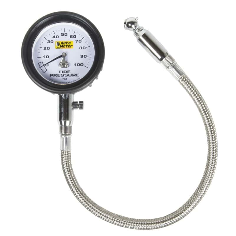 AutoMeter — Autometer 100 PSI Tire Pressure Gauge
Ga Tire Press 100psi - view 1