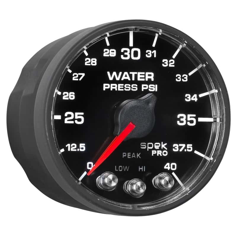 AutoMeter — Autometer Spek-Pro - Nascar 2-1/16in Water Press 0- 40 psi Bfb
GA 2" WP 40 BFB SPEK - view 14