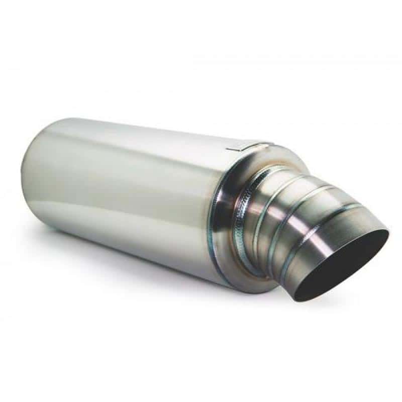 BLOX Racing — BLOX Racing 3.5in Street Muffler With Turndown Tip - view 2