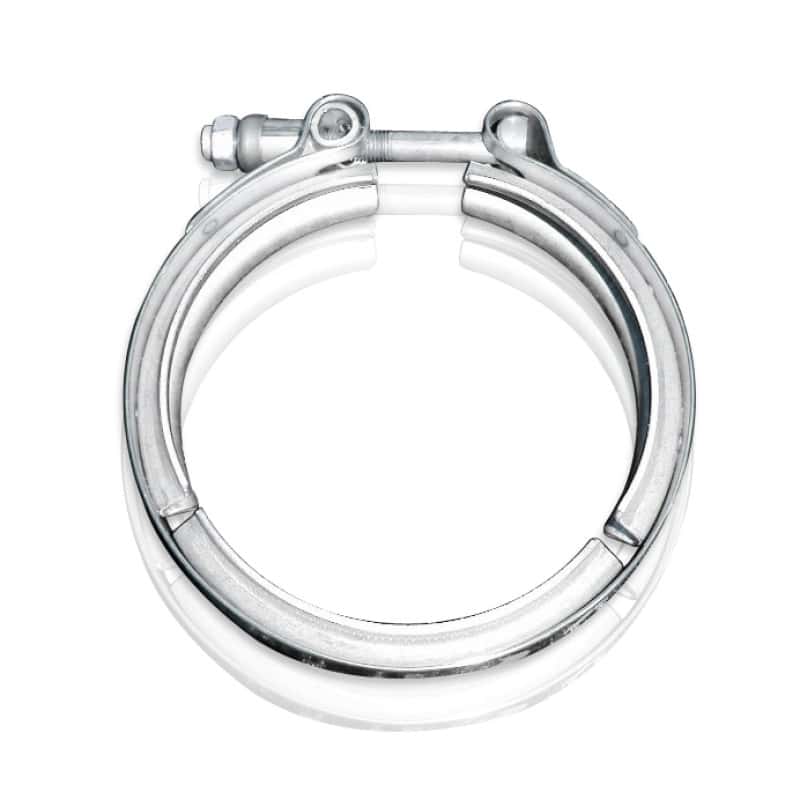 Stainless Works — Stainless Works V Band SS T-Bolt Clamp only for 2 1/2in tubing only
V-Band Clamp - view 1
