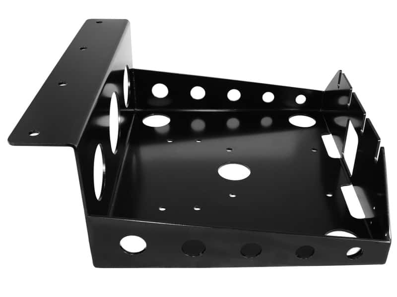 aFe — aFe Power Cover Glide Guard On Board Compressor Mount 07-14 Jeep Wrangler JK V6 3.6L-3.8L
Air Compressor Mount - view 3