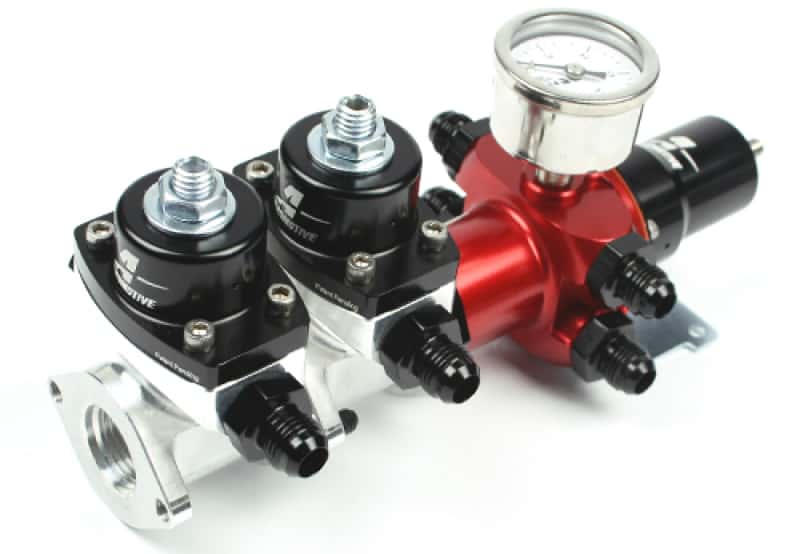 Aeromotive — Aeromotive Modular Fuel Pressure Regulator - 2 x AN-06 Outlet and 2 x AN-10 Inlet Ports
Regulator - view 11