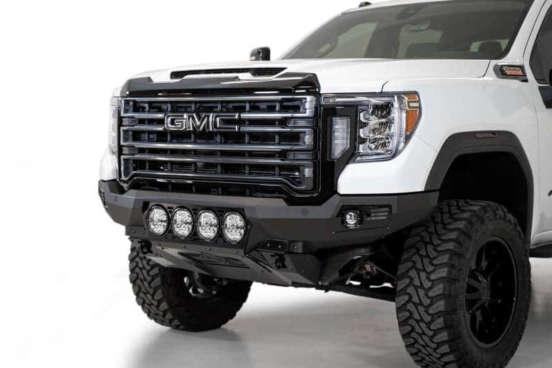Addictive Desert Designs — Addictive Desert Designs 20-23 GMC Sierra 2500/3500 Bomber Front Bumper - Black
Bumper- Front
Bumpers - view 4