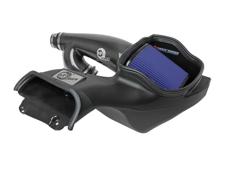 aFe — aFe 17-20 Ford F-150/Raptor Track Series Carbon Fiber Cold Air Intake System With Pro 5R Filters
Track Series Intake  - view 1