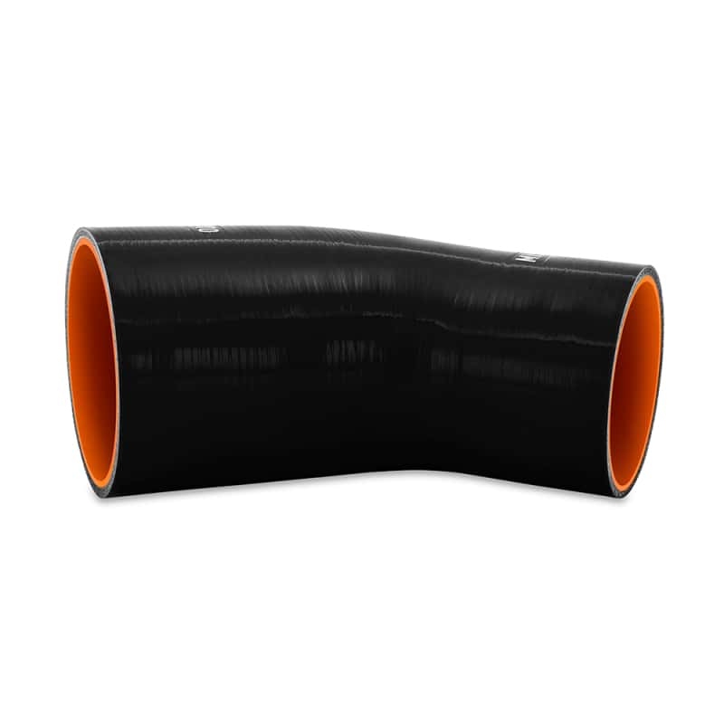 Mishimoto — Mishimoto Silicone Reducer Coupler 45 Degree 3in to 3.75in - Black
Transition Coupler - view 2