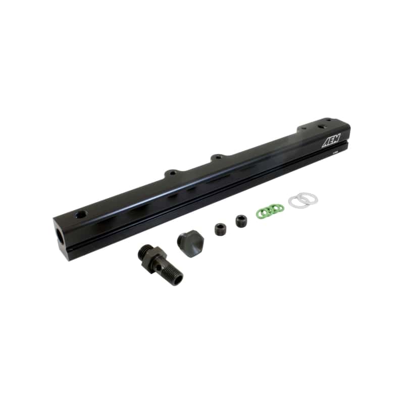 AEM — AEM 96-00 Civic CX/DX/LX/EX & 96-97 Del Sol S/Si Black Fuel Rail
Hi Vol Fuel Rail
Fuel Rail - view 2