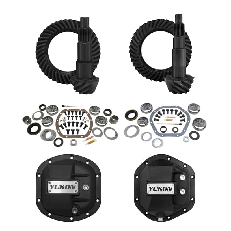 Yukon Gear & Axle — Yukon Gear 07-17 Jeep Wrangler (JK) Stage 2 Re-Gear Kit w/Diff Covers (for Dana 30/44) - 4.56
Re-Gear Kit - view 1