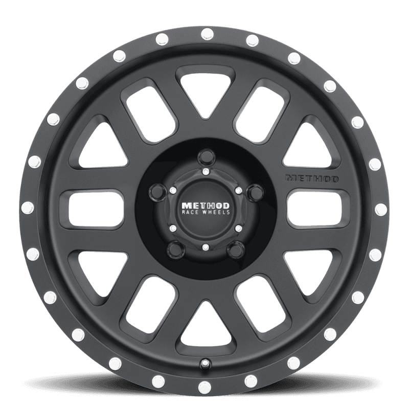 Method Wheels — Method MR306 Mesh 17x8.5 0mm Offset 5x4.5 83mm CB Matte Black Wheel
mrwMR30678512500 - view 1