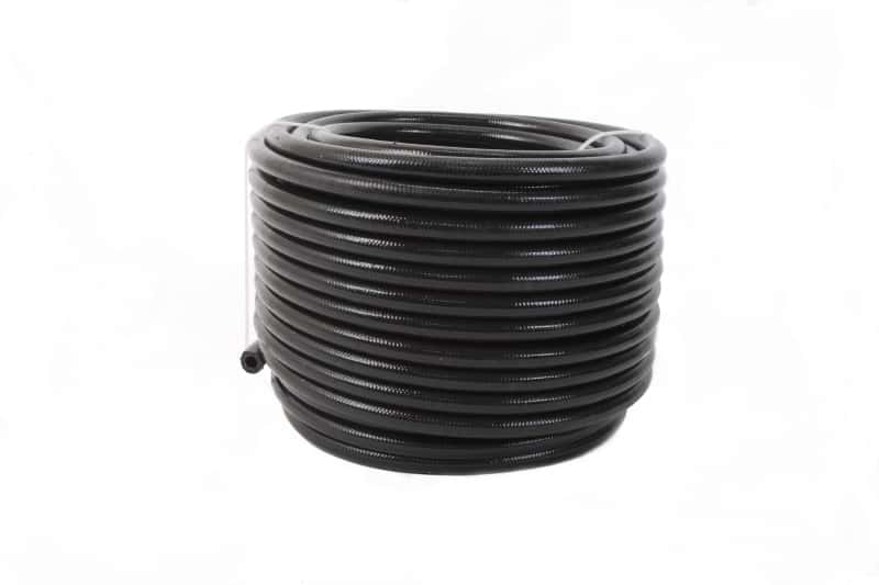Aeromotive — Aeromotive PTFE SS Braided Fuel Hose - Black Jacketed - AN-06 x 12ft
Hose - view 1