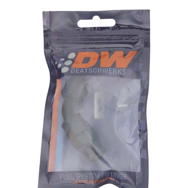 DeatschWerks — DeatschWerks 6 AN Female Flare Swivel 60-Degree Hose End PTFE - Anodized Matte Black
Lines & Fittings - view 2