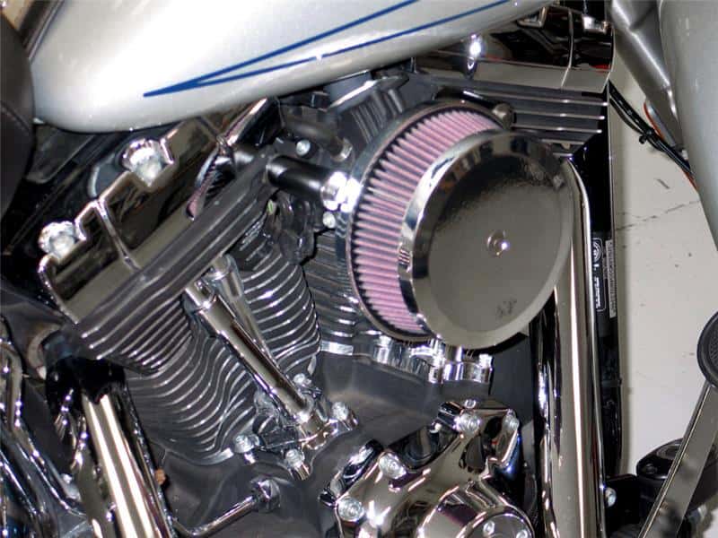 K&N Engineering — K&N  Harley-Davidson Dyna Wide Glide 103 CI Street Metal Intake System-Hammer
Air Intake System - view 5