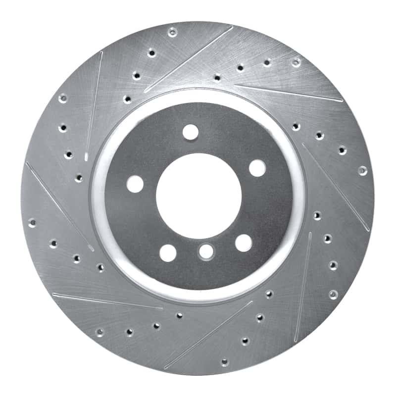 R1 Concepts — R1 11-16 BMW Z4 Front Left Drilled & Slotted Silver Brake Rotor
R1 Brake Rotor Drill - view 1