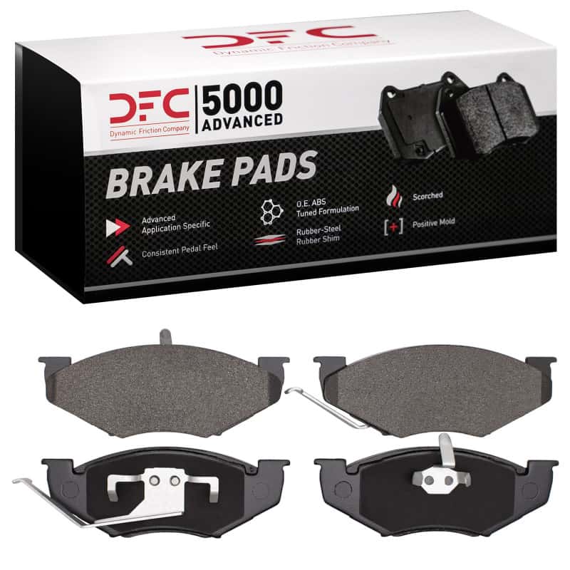 DFC — DFC 820090 Chrysler LeBaron Front 5000 Advanced Semi Metallic Brake Pads
DFC Brake Pad Set - view 4