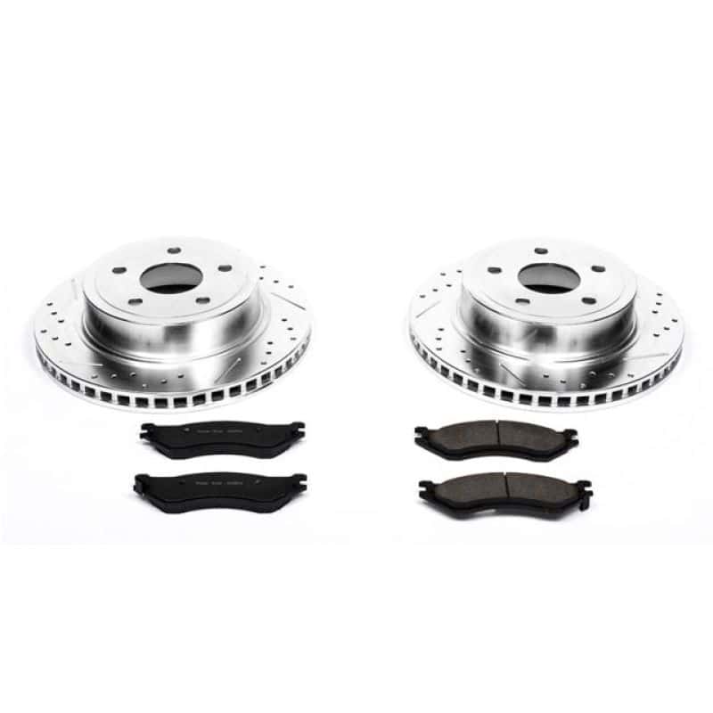 PowerStop — Power Stop 04-06 Dodge Ram 1500 Rear Z23 Evolution Sport Brake Kit - view 1