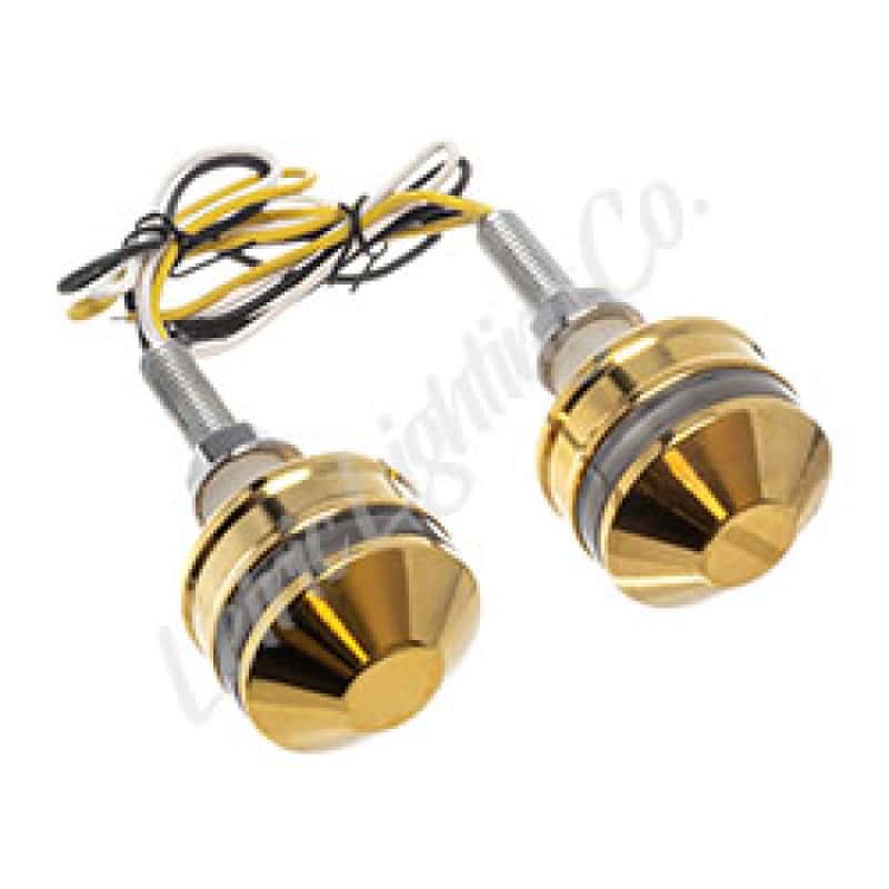 Letric Lighting — Letric Lighting Grip Ind Lghts Brss Cp Wht/Amb - view 2