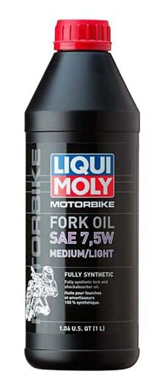 LIQUI MOLY — LIQUI MOLY 1L Motorbike Fork Oil SAE 7.5W Medium/Light
Fork Oil - view 2