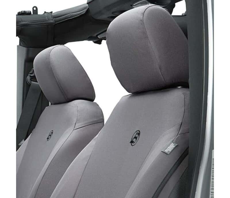 Bestop — Bestop 13-18 Jeep Wrangler JK Front Seat Covers (Charcoal) - view 2
