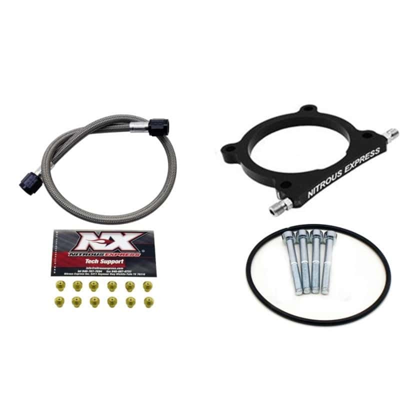 Nitrous Express — Nitrous Express 11-15 Ford Mustang GT 5.0L High Output Nitrous Plate Conversion
Injector Plate
N2OPlate - view 1