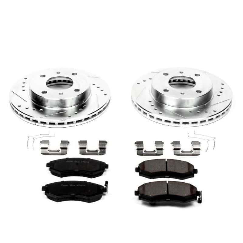 PowerStop — Power Stop 91-96 Infiniti G20 Front Z23 Evolution Sport Brake Kit - view 1