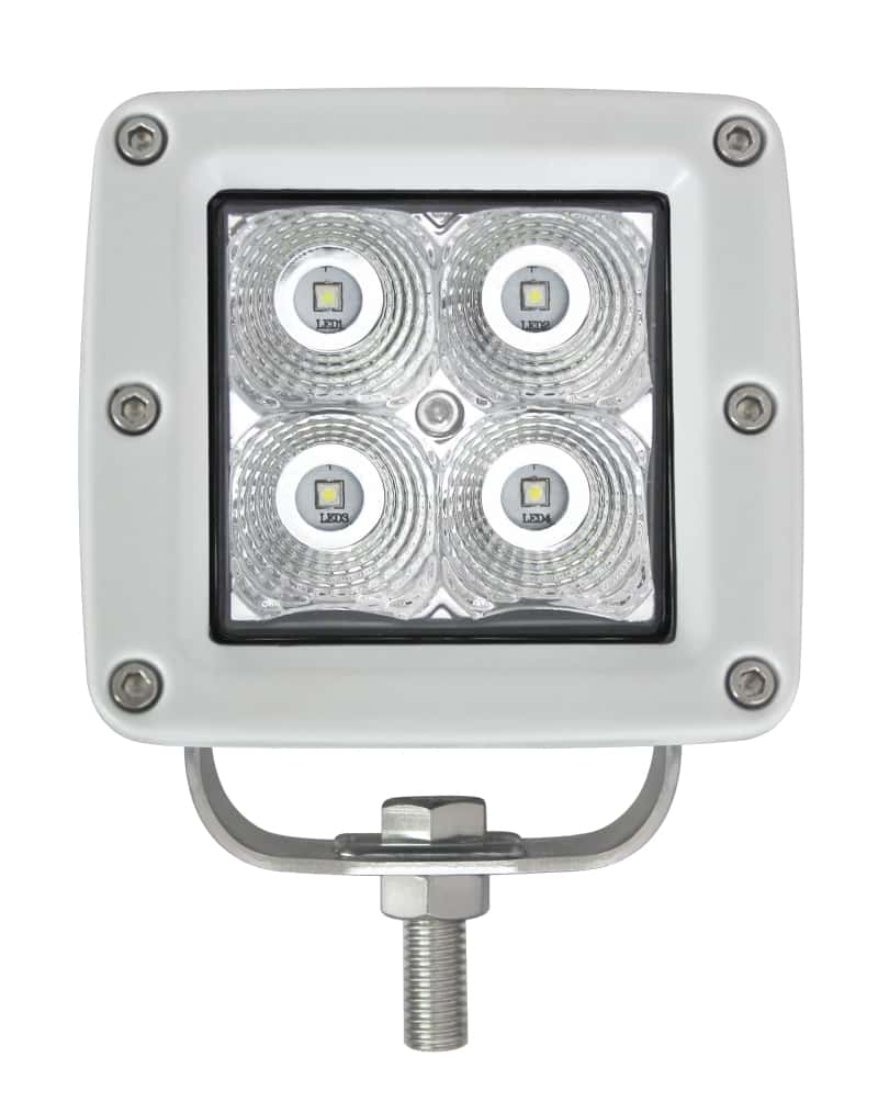 Hella — Hella HVF Cube 4 LED Off Road Kit - 3.1in 12W Flood Beam - view 7