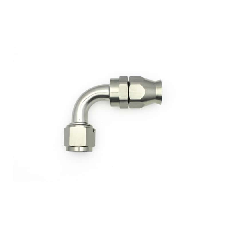 DeatschWerks — DeatschWerks 10AN Female Swivel 90-Degree Hose End PTFE (Incl. 1 Olive Insert)
Lines & Fittings - view 5