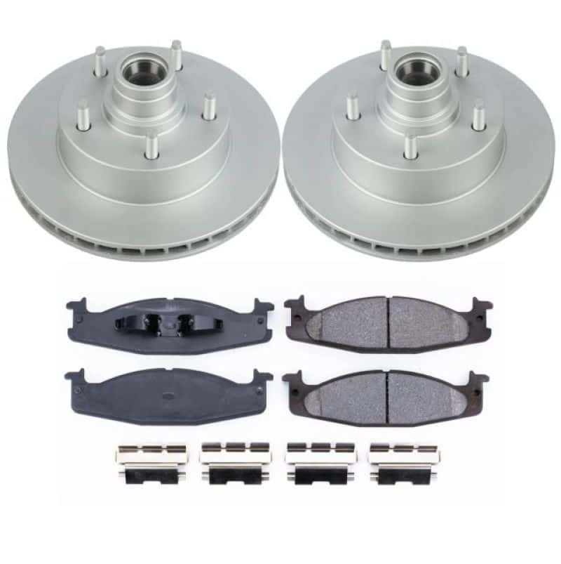 PowerStop — Power Stop 2003 Ford E-150 Front Z17 Evolution Geomet Coated Brake Kit - view 1