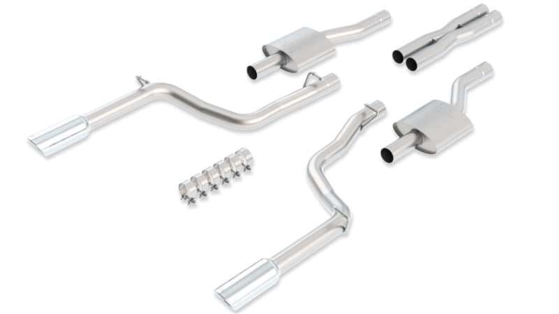 Borla — Borla 06-10 Dodge Charger SRT8 / 05-10 Chrysler 300 C SRT8 Aggressive ATAK Catback Exhaust
Cat-Back System
ExhstSysKt - view 2