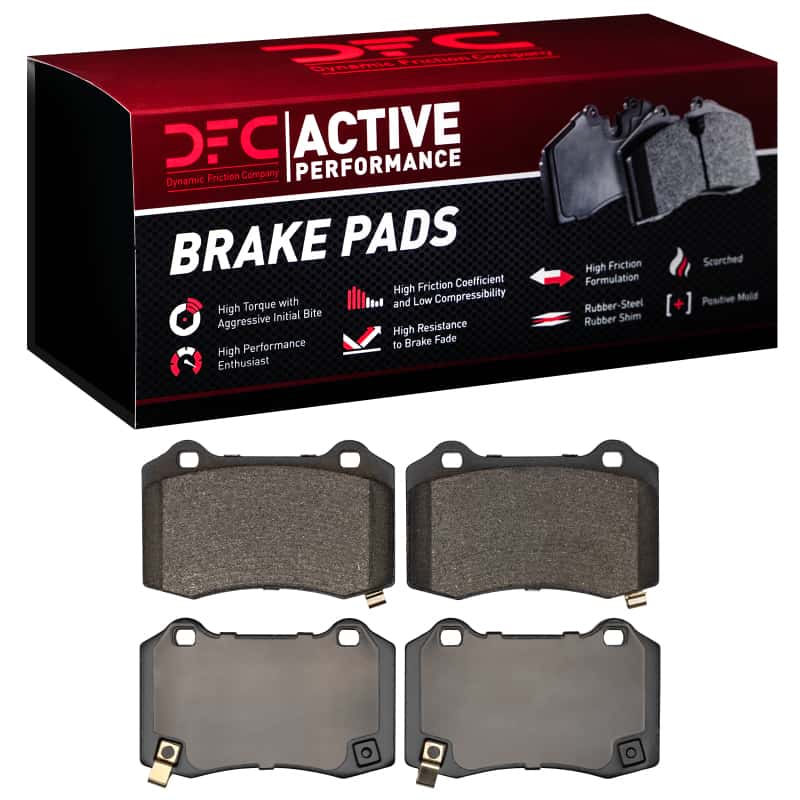 DFC — DFC 04-25 Cadillac CTS Rear Active Performance Pads - Low Metallic - view 1