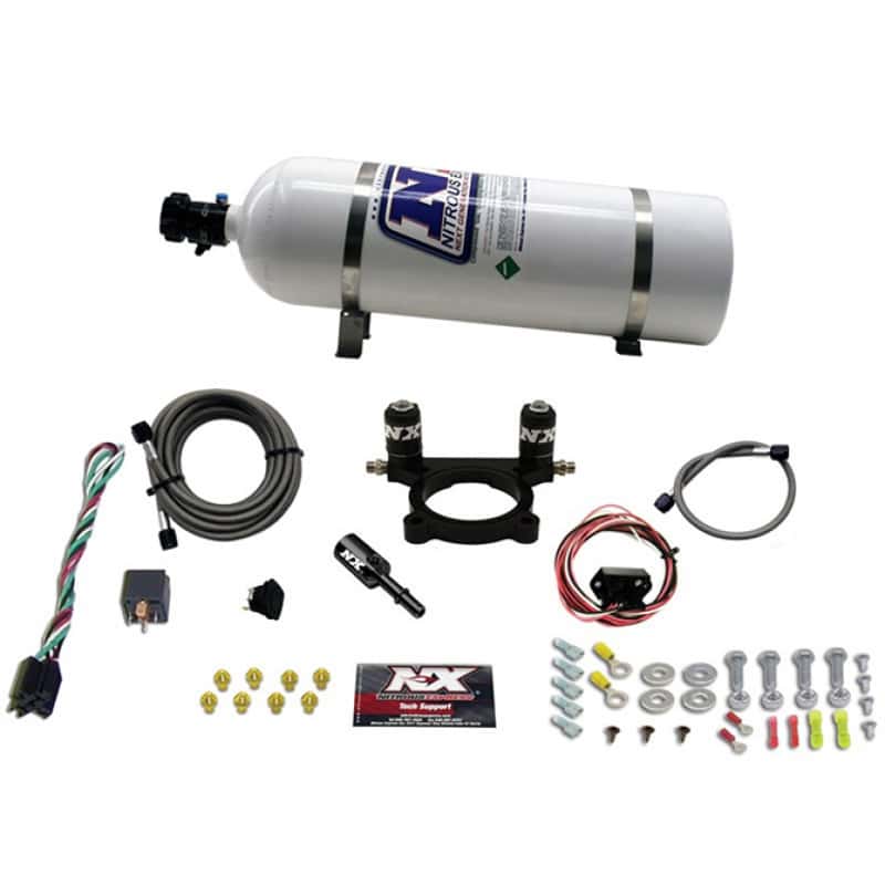 Nitrous Express — Nitrous Express 2013+ Subaru BRZ Nitrous Plate Kit (35-100HP) w/15lb Bottle
Injection System Kit
N2OSys - view 3