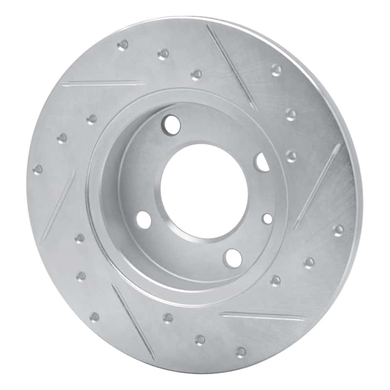R1 Concepts — R1 73-05 Audi 4000 Front Left Drilled & Slotted Silver Brake Rotor
R1 Brake Rotor Drill - view 4