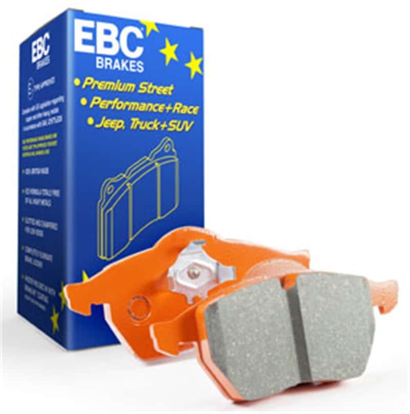 EBC — EBC 99-03 Aston Martin DB7 5.9 Orangestuff Front Brake Pads
Disc Brake Pad - view 2